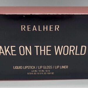NWT RealHer Lip Kit- nude shades